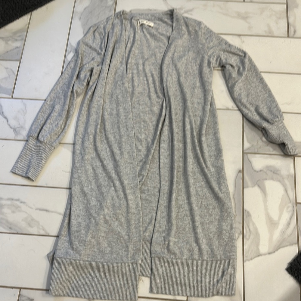 Lucky Brand Gray Lounge Cardigan